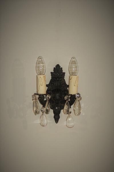 Applique petit Paris noire