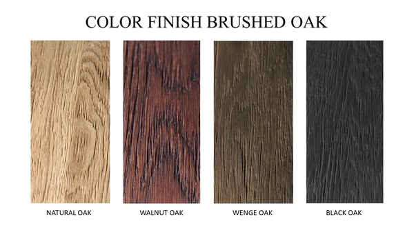 Color Finish Brushed Oak
