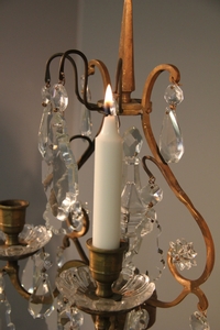 Candle holder: 2 x candle
