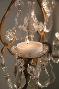 Candle holder: 2 x T-light