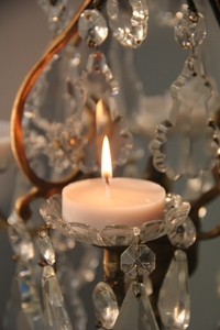 Candle holder: 4 x T-light