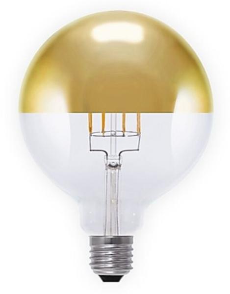 LED Lamp Gold Mirror