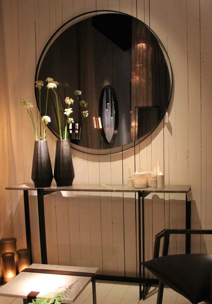 Miroir Ringo Noir
